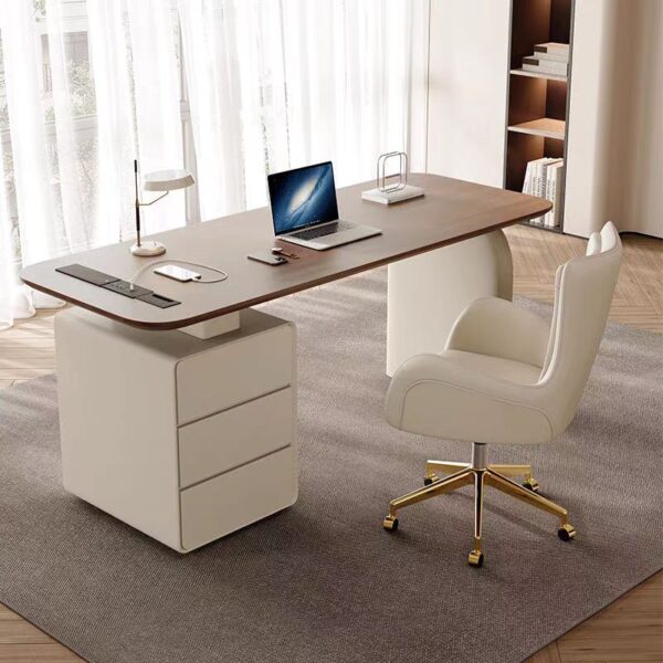 Gaoliang Office Desk With Drawers Modern Solid Wood Writing Desk OEM/ODM (SZ07)