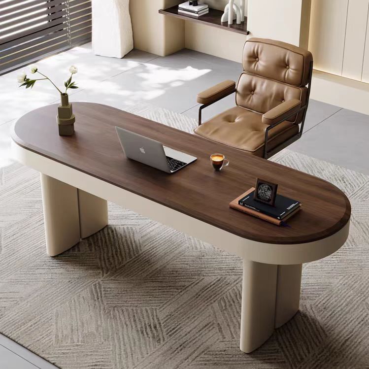 Gaoliang Office Desk Modern Solid Wood Home Office OEM/ODM (SZ10)