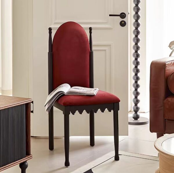 Gaoliang Velvet Dining Chair French Style OEM/ODM (YZ192)