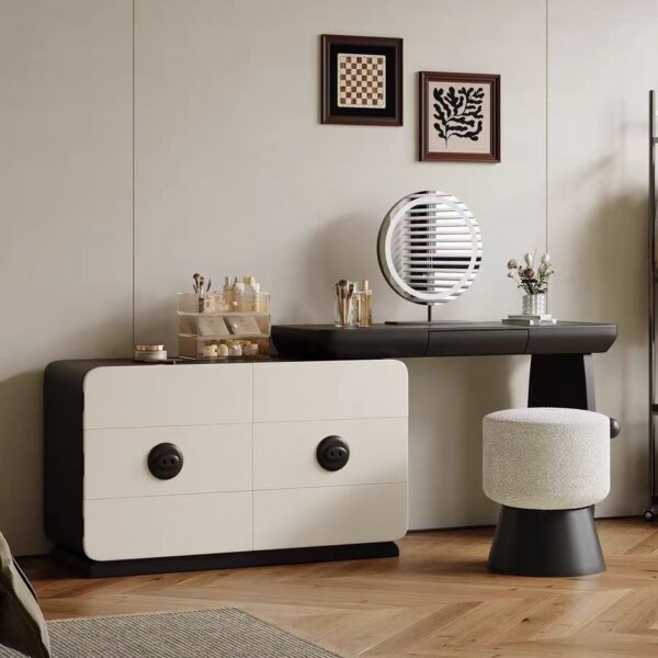 Gaoliang Makeup Vanities Table With Mirror For Bedroom OEM/ODM (ZT01)