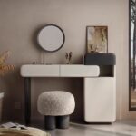 Gaoliang Makeup Vanities Modern Dressing Table Desk For Bedroom OEM/ODM (ZT03)