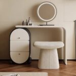 Gaoliang Dresser tables With Storage Modren Makeup Vanities OEM/ODM (ZT05)