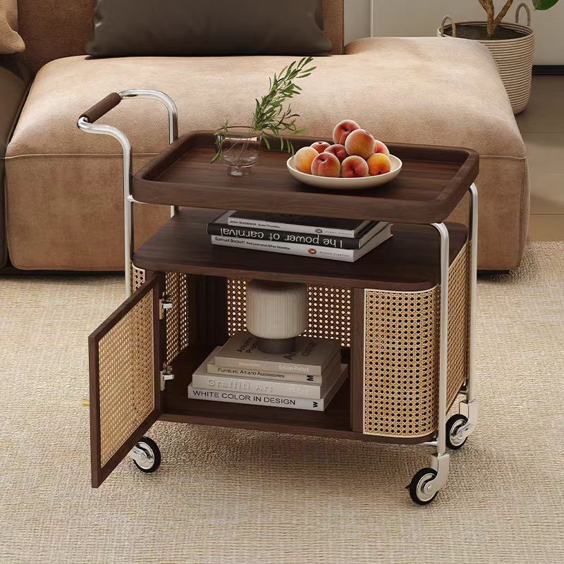 Gaoliang Side Table Retro Style Snack Storage For Living Room OEM/ODM (BJ87)