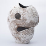 Gaoliang Vases Ceramic White Decoration For Home Decoration (CML167)
