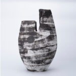 Gaoliang Vase Decor Abstract Artistic Handmade Clay Ceramic Vase OEM/ODM (CML202)