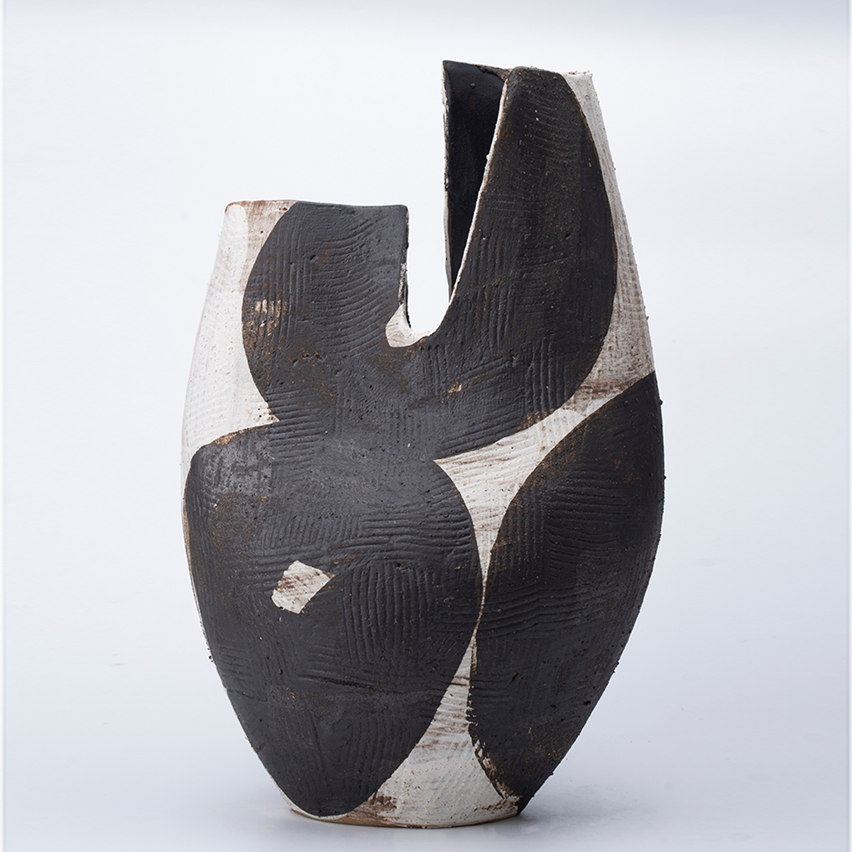 Gaoliang Vase Decor Advanced Sense Handmade Clay Ceramic Vase OEM/ODM (CML207)