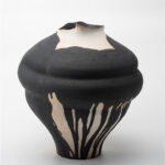 Gaoliang Porcelain Vases Abstract Art Painting Chinese Ceramic Vase OEM/ODM (CML219)