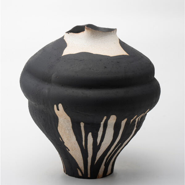 Gaoliang Porcelain Vases Abstract Art Painting Chinese Ceramic Vase OEM/ODM (CML219)
