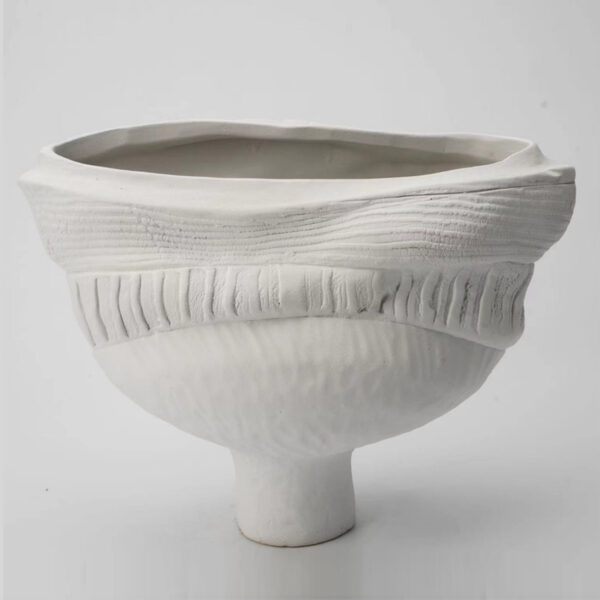 Gaoliang Ceramic Vases White Handmade Vases For Linving Room (CML232)