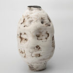 Gaoliang Vase Decor Modern Plain Handmade Clay Ceramic Vase OEM/ODM (CML243)