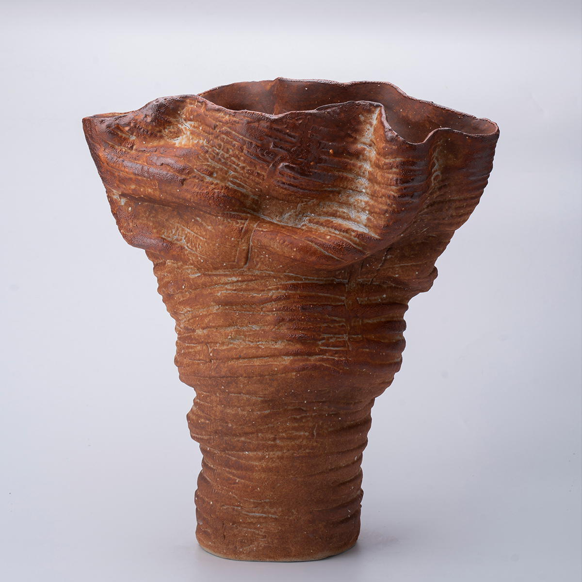 Gaoliang Vase Decor Handmade Modern Red Ceramic Vase OEM/ODM(CML197)