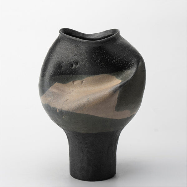 Gaoliang Ceramic Vases Round Circle Irregular Shape Decoration (CML258)