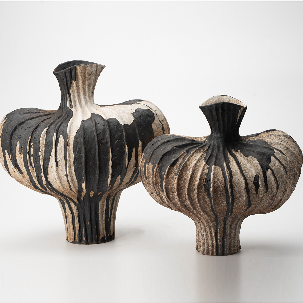 Gaoliang Vases Ceramic Art Geometric Ornament For Home Decoration (CML288)