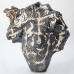Gaoliang Flower Vases Irregular Shape Pottery For Home Decor (CML34)