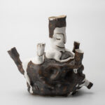 Gaoliang Ceramic Vase Creative Abstract Art Painting OEM/ODM (CML356)