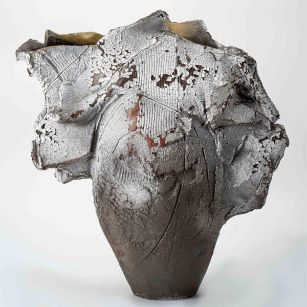 Gaoliang Ceramic Vases Irregular Shape Pottery For Decorative Items (CML41)