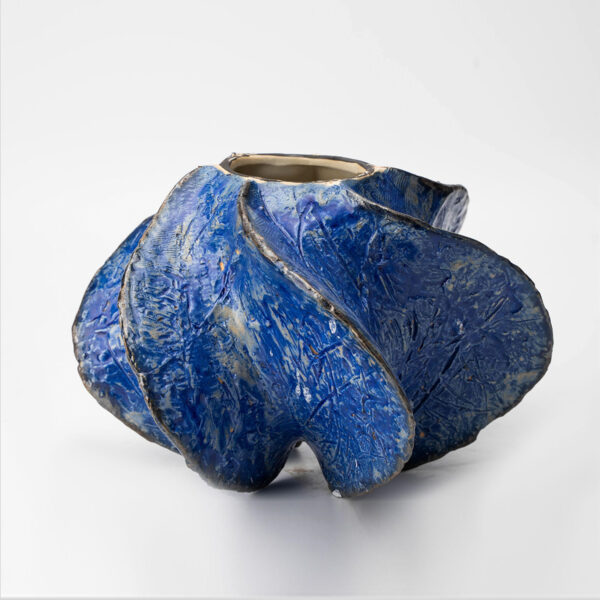 Gaoliang Vase Decor Handmade Modern Blue Ceramic Vase OEM/ODM (CML47)