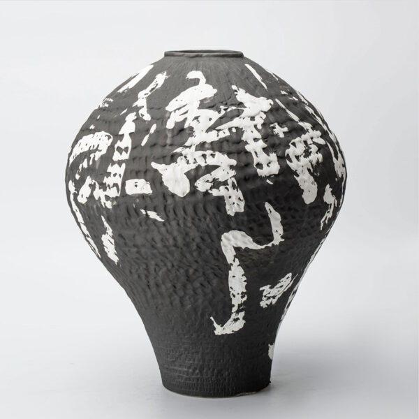 Gaoliang Flower Vases Black and White Home Decor OEM/ODM (CML75)