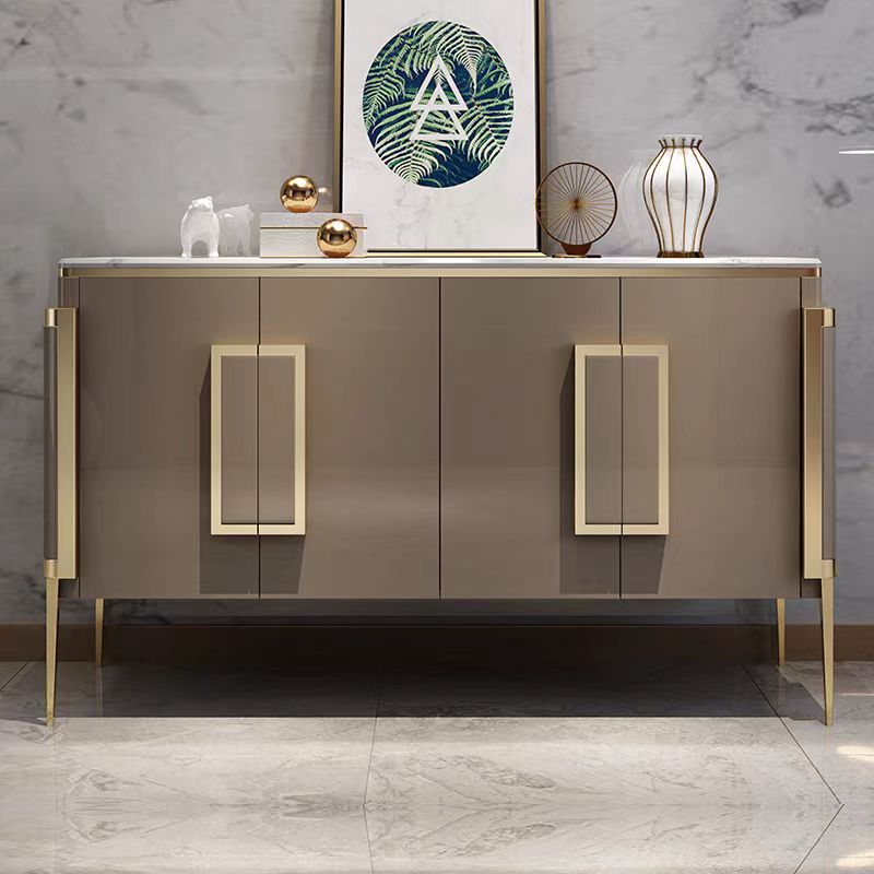 Gaoliang Modern Sideboard Cabinet Light Luxury Rock Plate OEM/ODM(GZ148)