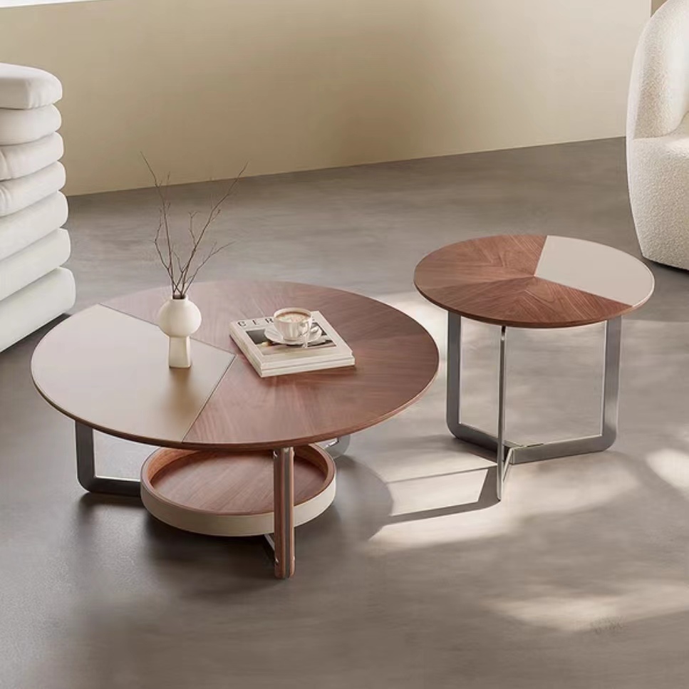 Gaoliang coffee table modern nordic round OEM/ODM (KF289)