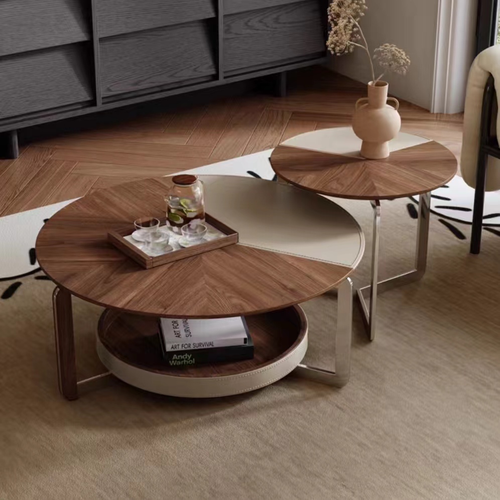 Gaoliang coffee table modern nordic round OEM/ODM (KF289)