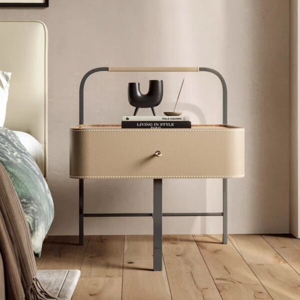 Gaoliang Nightstand Table Modern Luxury Bedside Table OEM/ODM (NT10)