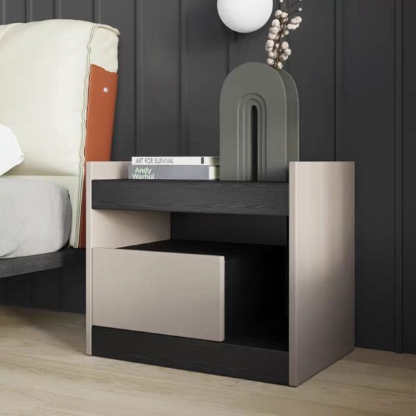 Gaoliang Nightstand Table Nordic Wooden Bedside Table OEM/ODM (NT22)