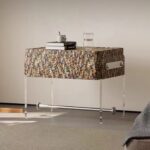 Gaoliang Nightstand Table Modern Acrylic Bedside Table OEM/ODM (NT23)