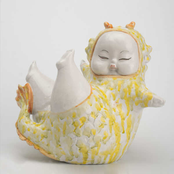 Gaoliang Ceramic Sculpture Contemporary Art Home Desktop Crafts (CMS75)