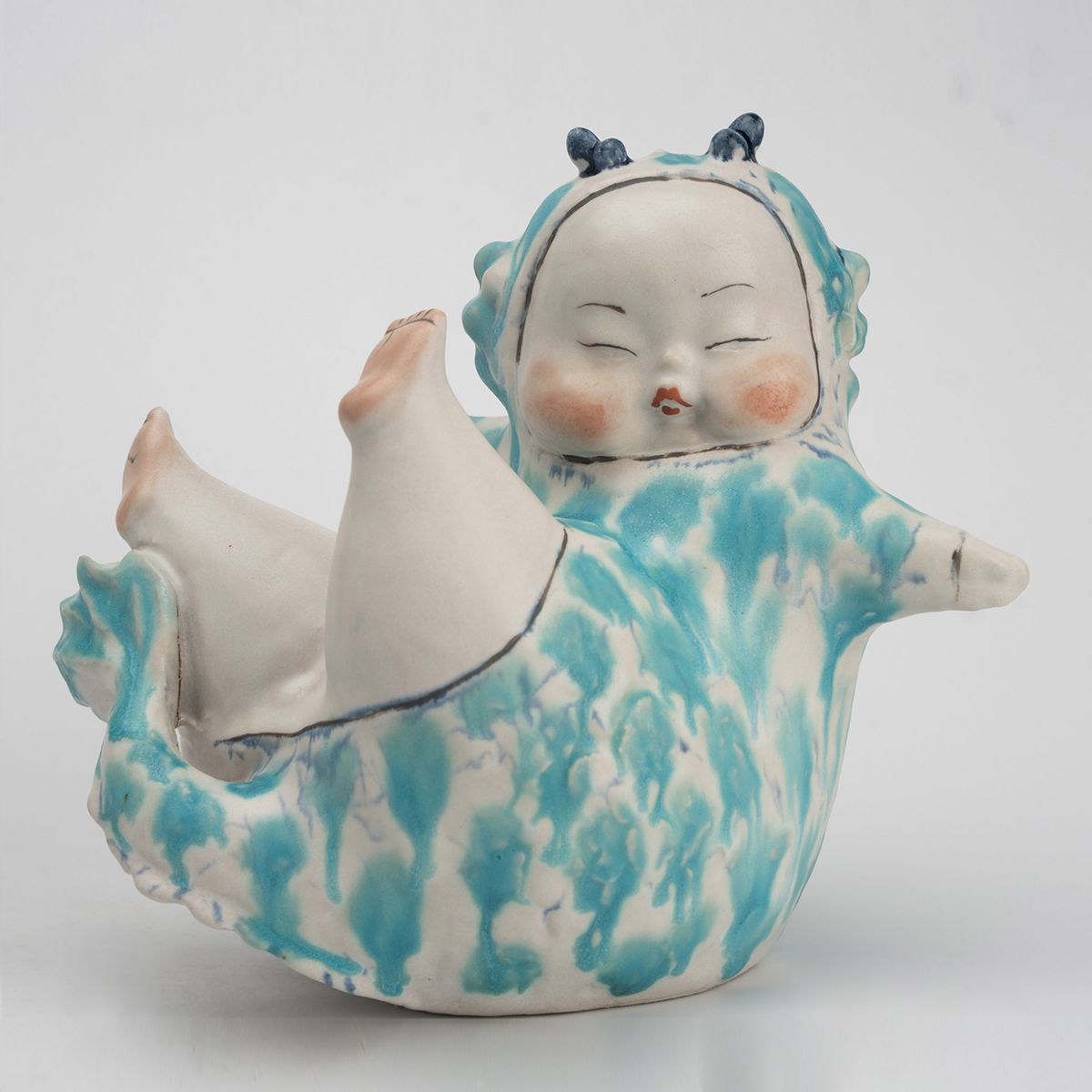 Gaoliang Ceramic Sculpture Living Room Accessories Ornament (CMS76)