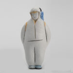 Gaoliang Ceramic Sculpture White Human Body Art For Home Decor (CMS79)