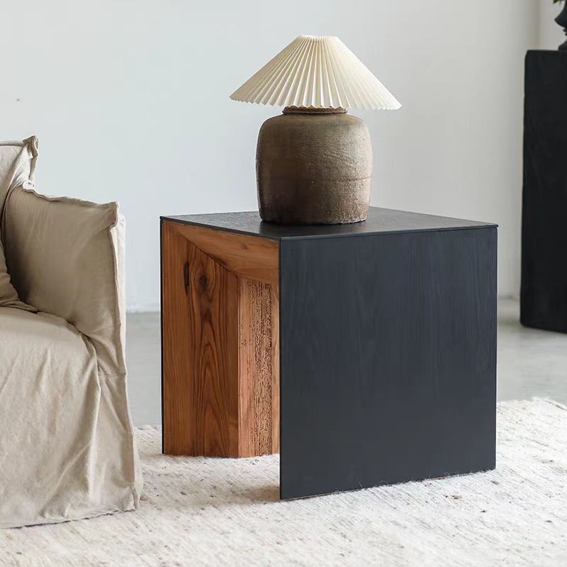 Gaoliang Side Table Square Wooden Table OEM/ODM (BJ92)