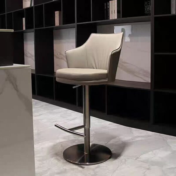 Gaoliang bar chair stool with back adjustable height OEM/ODM (BY07)