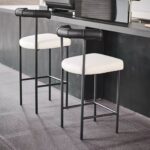 Gaoliang Bar Chair Leather Stool For Kitchen Island OEM/ODM (BY13)