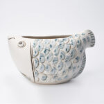 Gaoliang Ceramic Vase White Blue Flower Vases For Home Decor (CML119)