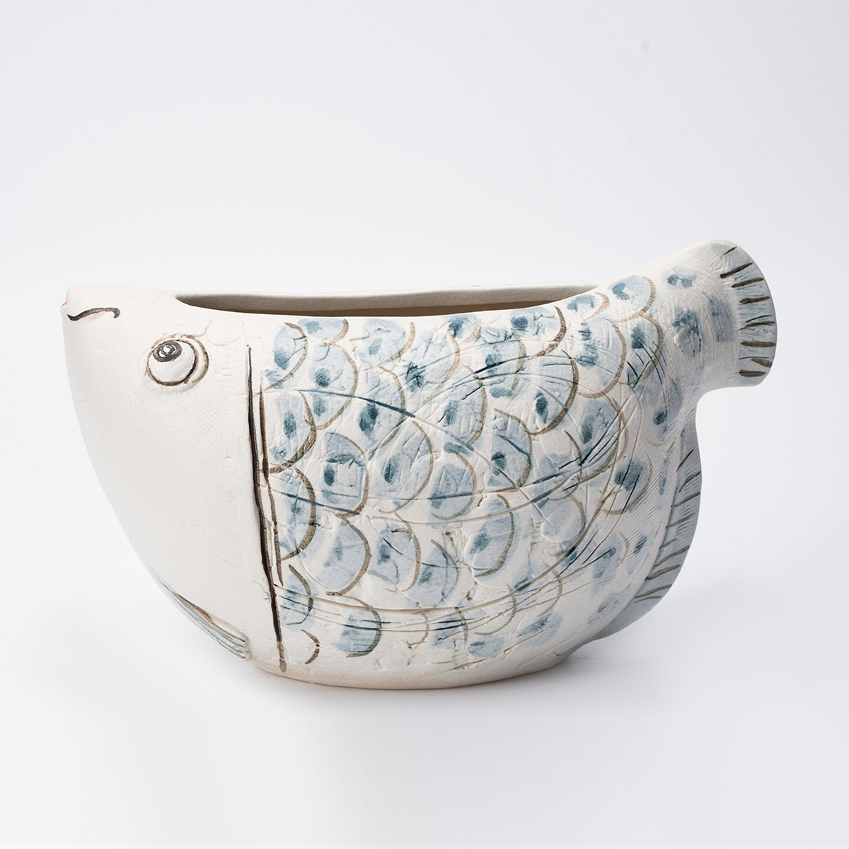 Gaoliang Ceramic Vase White Blue Flower Vases For Home Decor (CML119)
