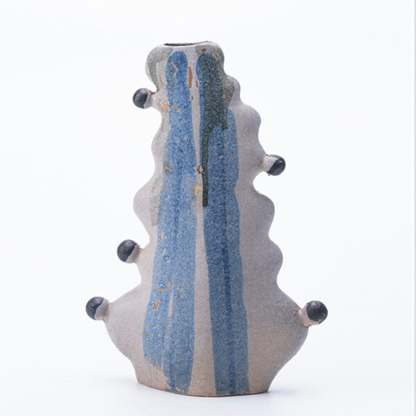 Gaoliang Ceramic Vase Modern Creative Tabletop Flower Blue And White OEM/ODM (CML146)