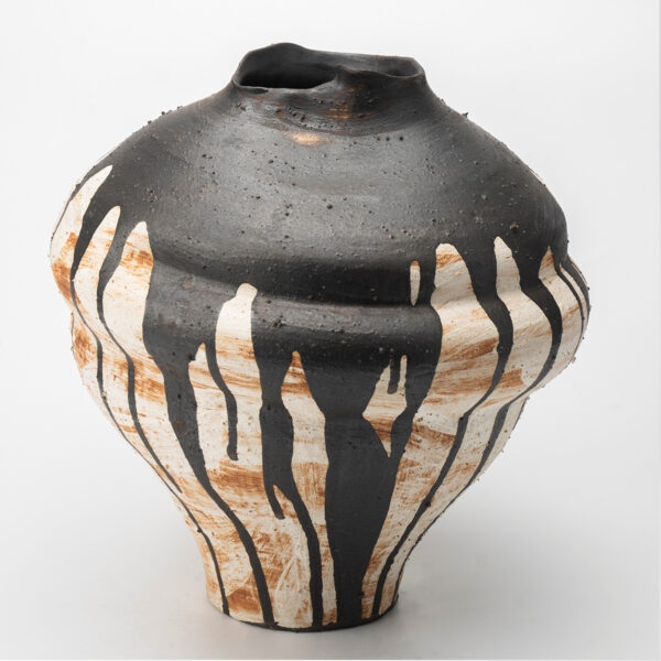 Gaoliang Indoor Desktop Vase Modern Painting Handcrafty Ceramic Vases OEM/ODM (CML165)