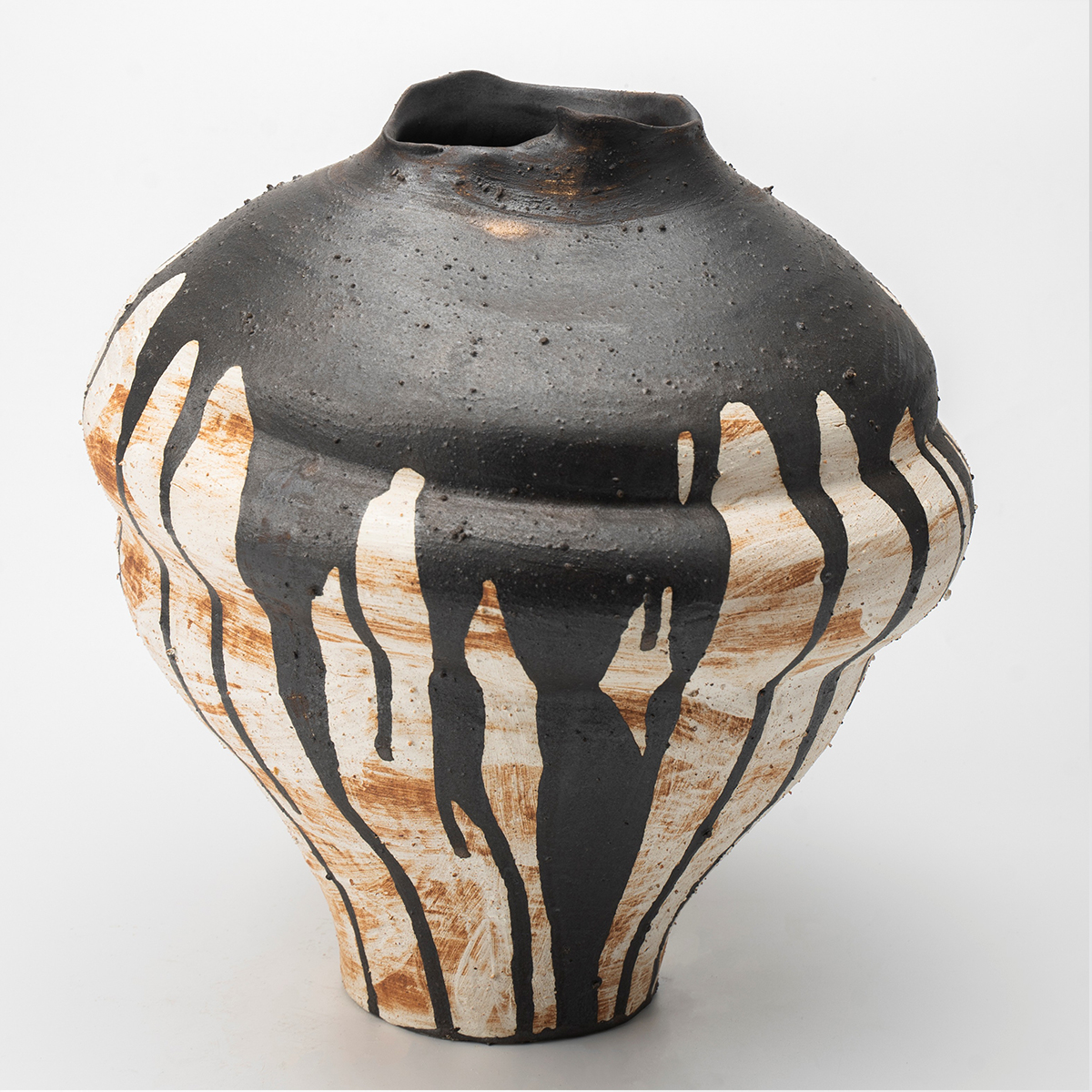 Gaoliang Indoor Desktop Vase Modern Painting Handcrafty Ceramic Vases OEM/ODM (CML165)
