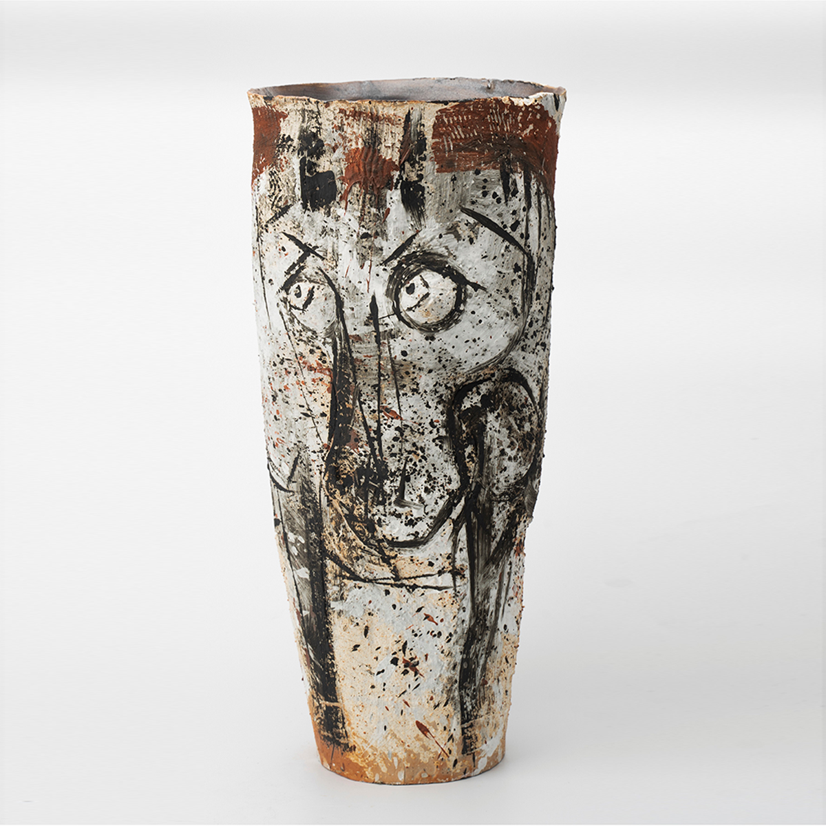 Gaoliang Ceramic Vases Horse Art Geometric Decoration (CML194)