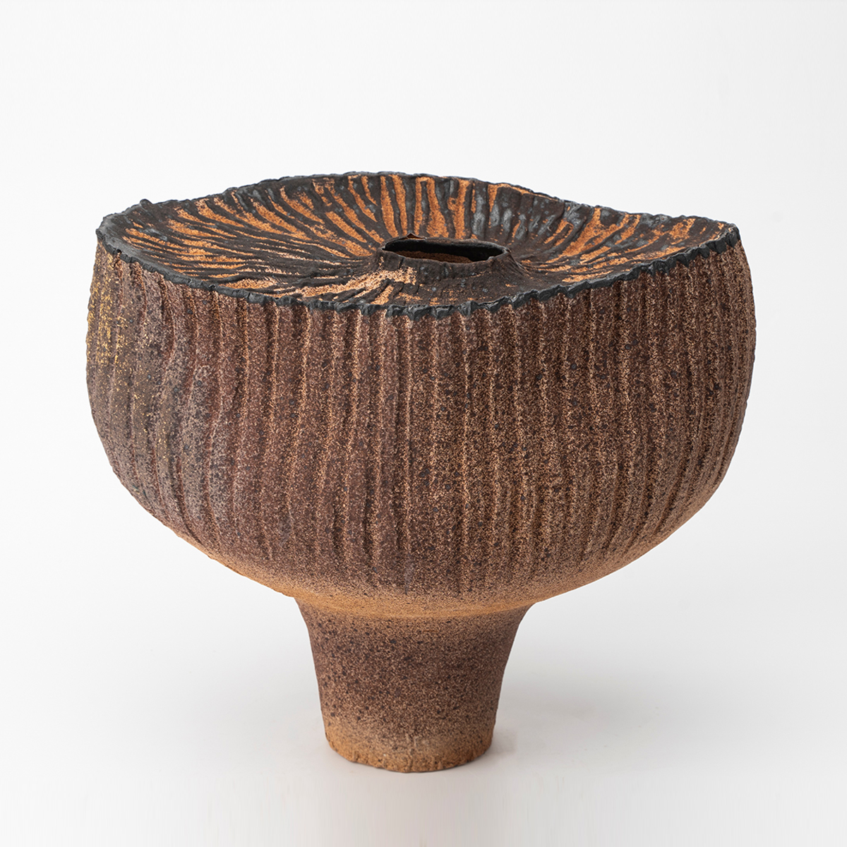 Gaoliang Vases Ceramic Round Circle Irregular Shape Ornament (CML242)