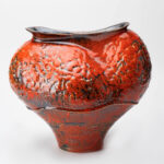 Gaoliang Ceramic Vases Modern Red Flower Vases (CML37)