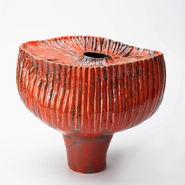 Ceramic Vases Red Handmade Flower vases