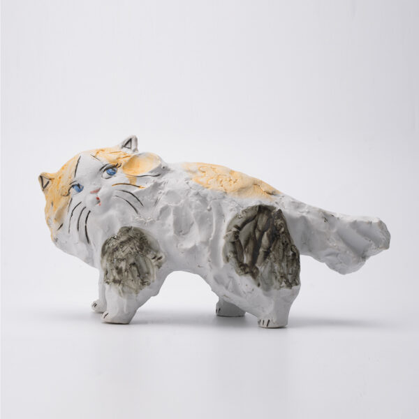 Gaoliang Ceramic Sculpture Calico Cat Decoration For Home Decor (CMS05)