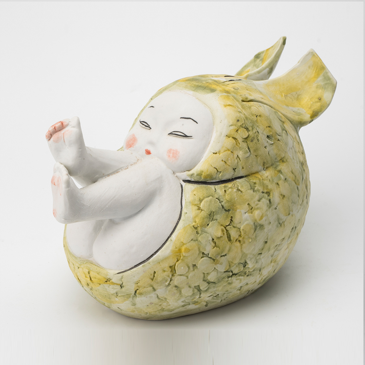 Gaoliang Ceramic Sculpture Human Body Art Ceramic Statue (CMS11)