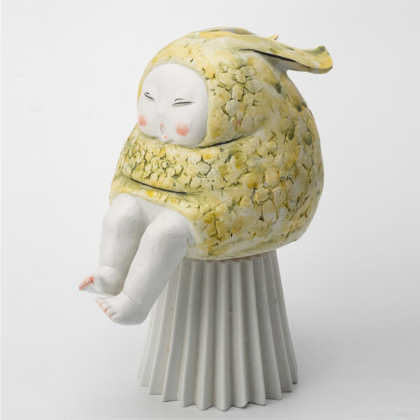 Gaoliang Ceramic Sculpture Frosted Ceramic Statue For Home Decor (CMS17)