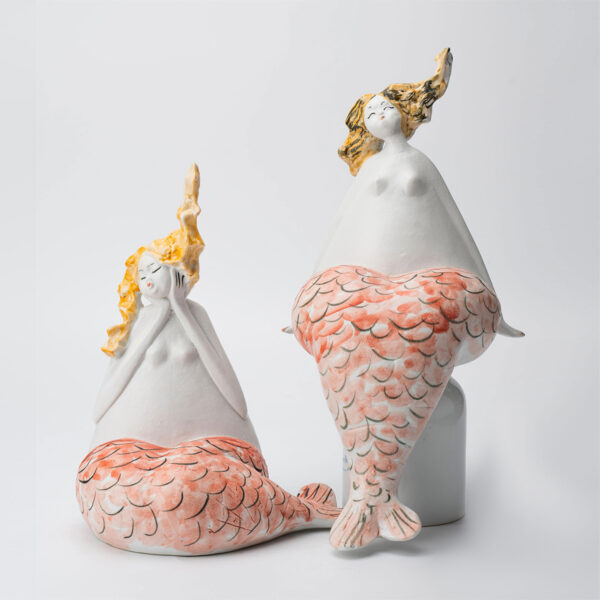 Gaoliang Ceramic Sculpture Modern Unique Abstract Art Pottery (CMS20)