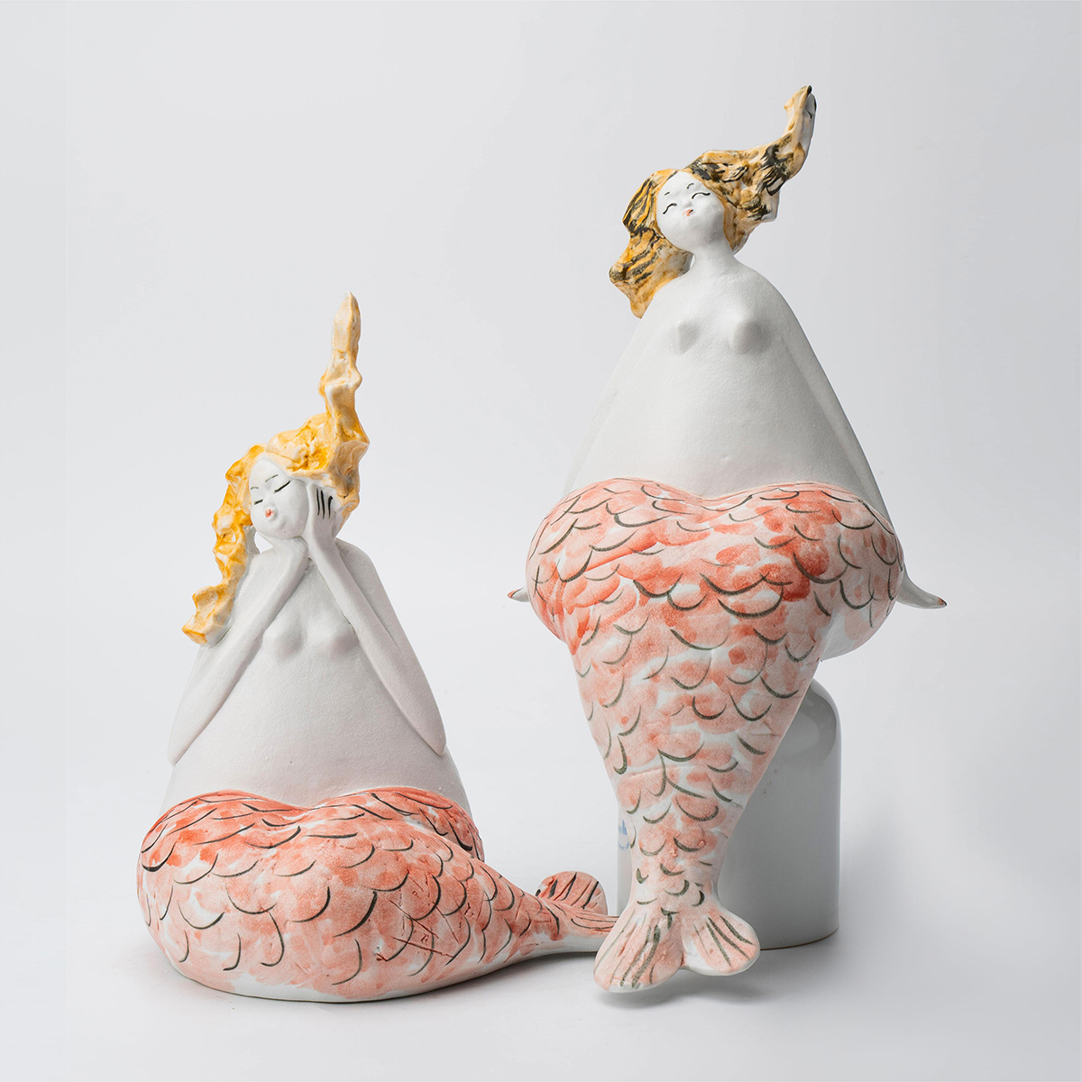 Gaoliang Ceramic Sculpture Modern Unique Abstract Art Pottery (CMS20)
