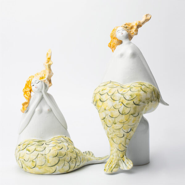 Gaoliang Ceramic Sculpture Contemporary Unique Ceramic Human (CMS21)