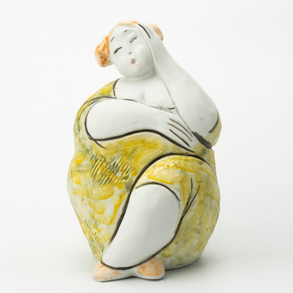 Gaoliang Ceramic Sculpture Handcrafted Ornament For Home Decor (CMS24)